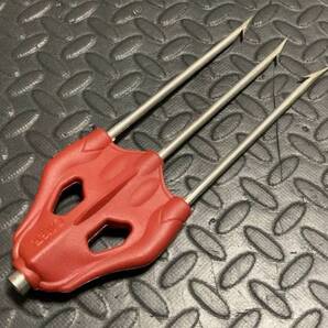 手銛用に!OMER(オマー)3又銛先 MUSTAD HR 3 PRONGS 改M6★素潜り手銛魚突き