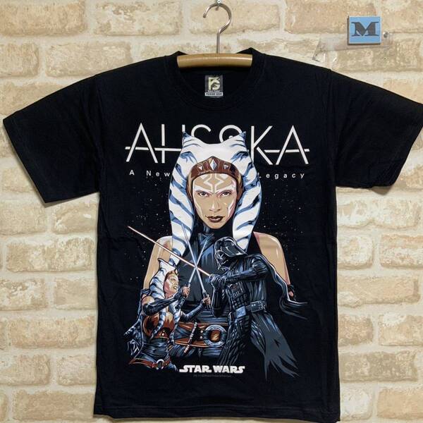 スターウォーズ アソーカ Ashoka Tシャツ Star Wars Mサイズ 半袖Tシャツ