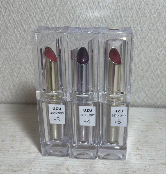 UZU 38°C/99°F リップスティック <トウキョウ> 3本セット