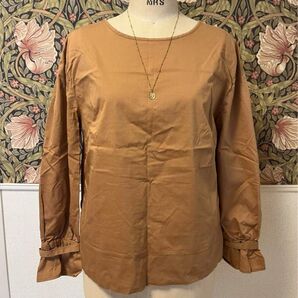 ブラウス トップス*キャンディースリーブ*インポート*秋色