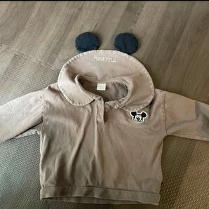 ミッキー 春秋服 トップス 90 ディズニー
