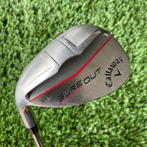 Callaway Sureout 58° レフティ NSPRO950GH S即決 税込み価格 送料無料