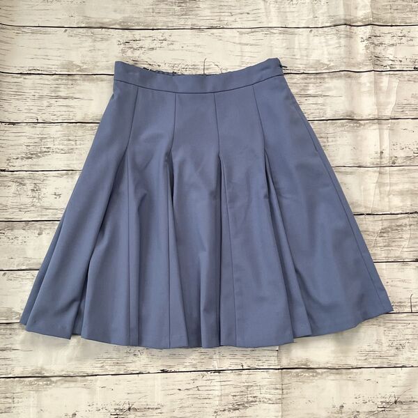 スカート プリーツスカート 膝丈スカート 膝上スカート 無地 可愛い シンプル size61