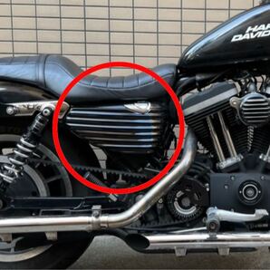 スポーツスター サイドカバー 14-20 ハーレー 883 1200 48
