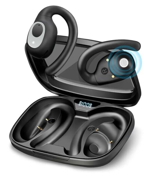 【新品】K3 Bluetooth ワイヤレス KIMOKU 耳掛け式イヤホン