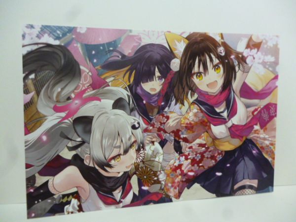 京都ブルアカコラボ イズナ等身大タペストリー タペストリー