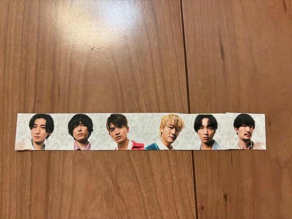 WE ARE CD特典 シール SixTONES