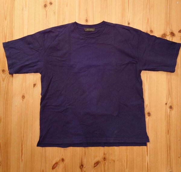 NANO UNIVERSE 半袖Tシャツ ネイビーピンクストライプ M 相当