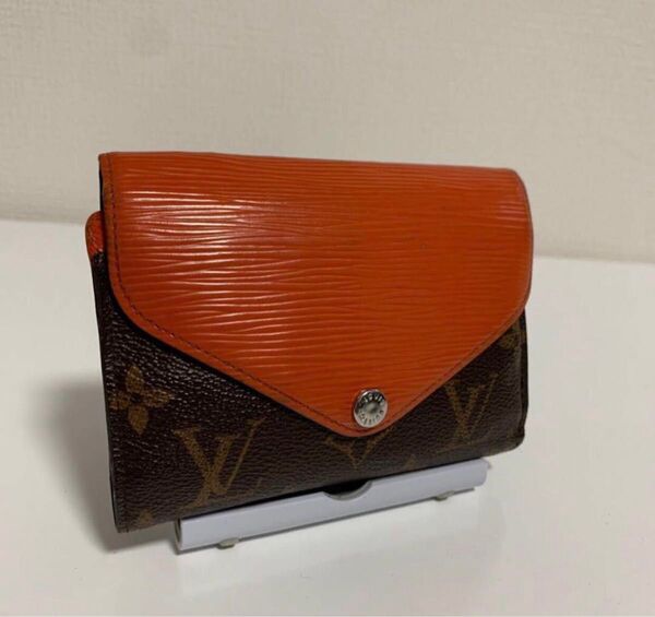 1702 ルイヴィトン エピ 三つ折り財布 マリールー