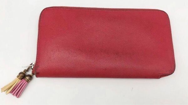 1768 HERMESエルメス アザップロングシルクイン ラウンドファスナー