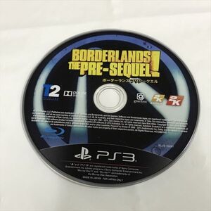 P49385 ◆ボーダーランズ プリシークエル PS3 ゲームソフト ディスクのみ