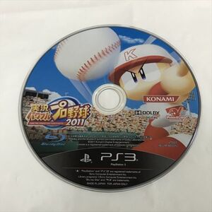 P49389 ◆実況パワフルプロ野球 2011 PS3 ゲームソフト ディスクのみ