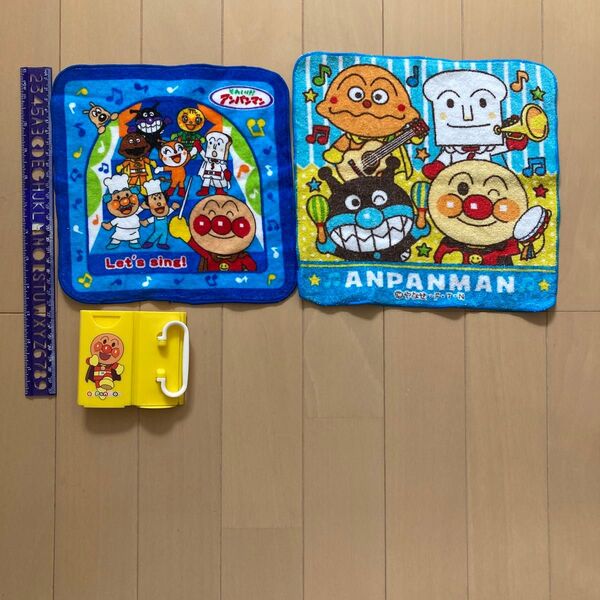 アンパンマン ドリンクホルダー ハンドタオル ハンカチ アンパンマン