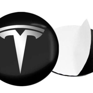 4個セット 56mm ホイールキャップ バッジ キャップ テスラ tesla