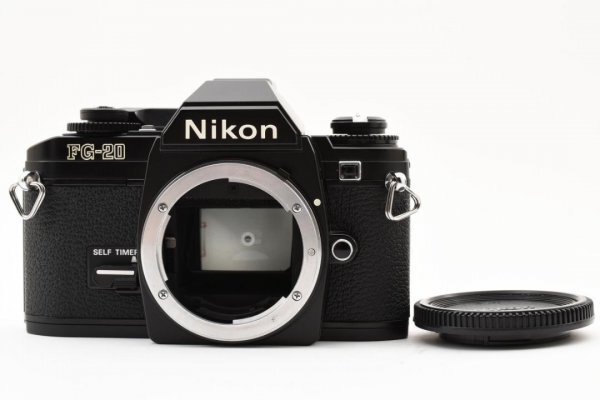 超美品 NIKON FG-20 ブラック フィルム モルト新品交換済 M005S Yahoo!オークション -「ニコンfg-20」の落札相場・落札価格