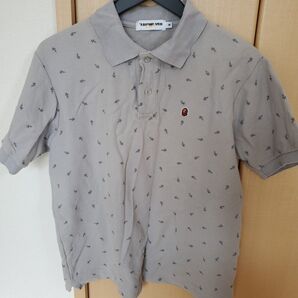 初期 A BATHING APE エイプ スター柄ポロシャツ M