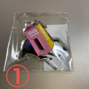 ソングライン 3点 モバガチャ アクリルスタンド ステッカー 缶バッジ アイドルホース 競馬
