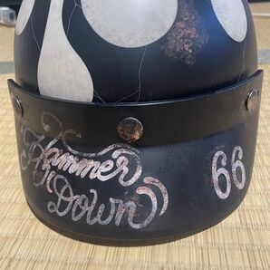ポリスヘルメットショーティータイプ、Mサイズ57〜59cm!オーダーヘルメット新品未使用、!