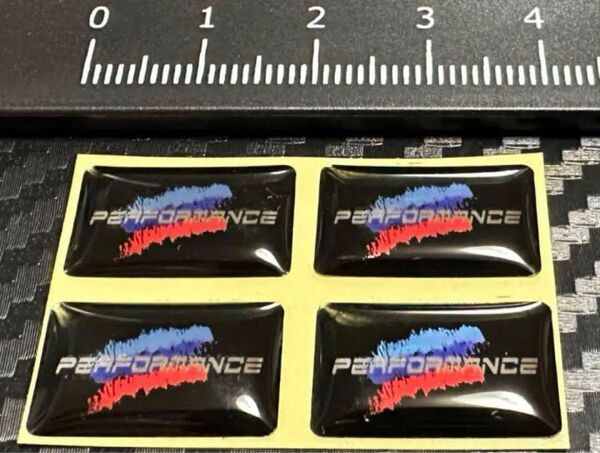 BMW M パフォーマンス ミニステッカー エポキシ樹脂コーティング 8枚セット
