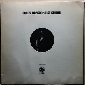 Sandy Nassan - Just Guitar◆Herbie Mannプロデュース作品◆Embryo Records / SD 528