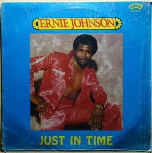 Ernie Johnson - Just in Time◆シュリンク残り◆マイナー・ソウルシンガー◆Ronn Records / RONN-8001