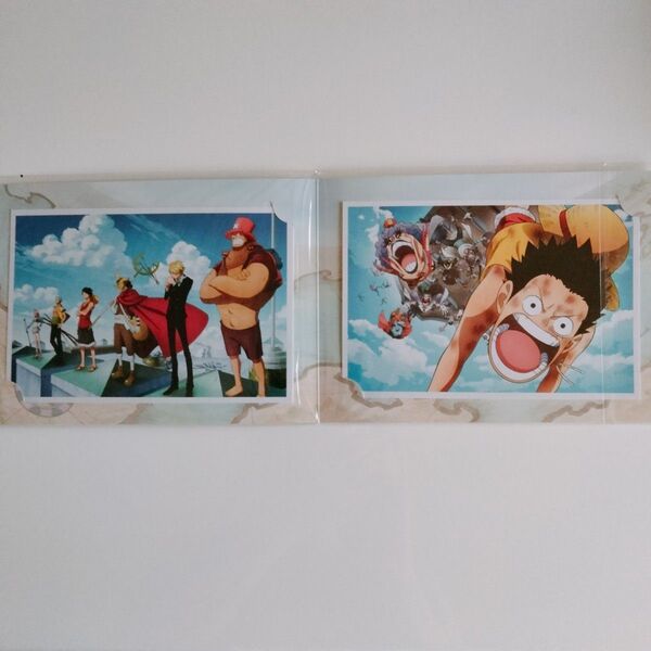 クーポンでお得!【新品・未使用】ONE PIECEワンピース★ポストカード&Wステッカー/くら寿司 イトーヨーカドー