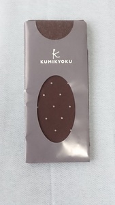  Kumikyoku (KUMIKYOKU) knee-high socks Espresso dot 22~25cm