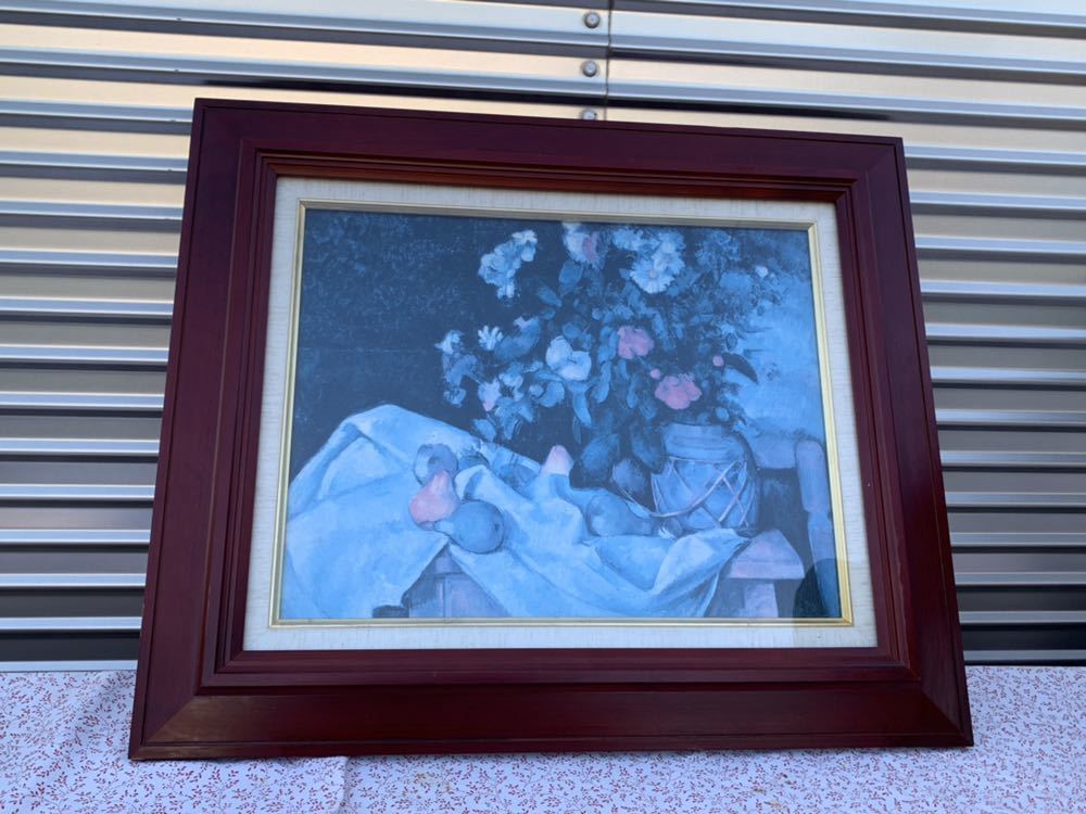 ◆Reproduktion F6 Cezanne Blumen und Früchte 1986◆4304, Kunstwerk, Malerei, Andere