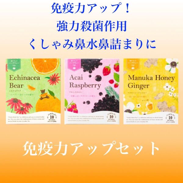 生活の木 おいしいハーブティー 3点 ノンカフェイン お茶