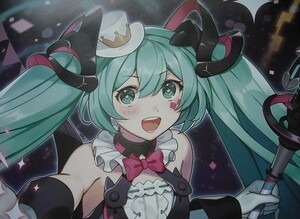 【初音ミク ミクモバ★チラシ】たらんぼマン イラスト モバイル HATSUNE MIKU マジカルミライ 2019