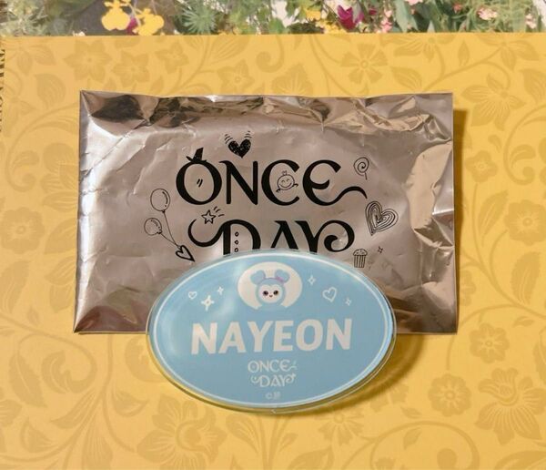 TWICE ONCEDAY ネームバッチ ナヨン