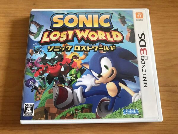 ソニックロストワールドニンテンドー3DSソフトセガSEGA SONIC LOST WORLD 任天堂ゲームソフト Nintendo