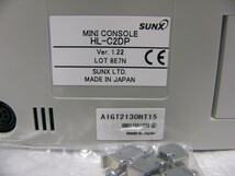 ★未使用★ SUNX HL-C2DP ミニコンソール/タッチパネル レーザー変位センサ用_画像3