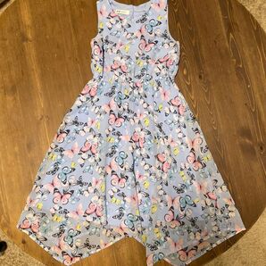 美品 H&M 花柄 ワンピース 128cm