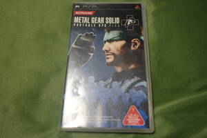 ■■ Konami ■■ PSP Metal Gear Solid Game Software