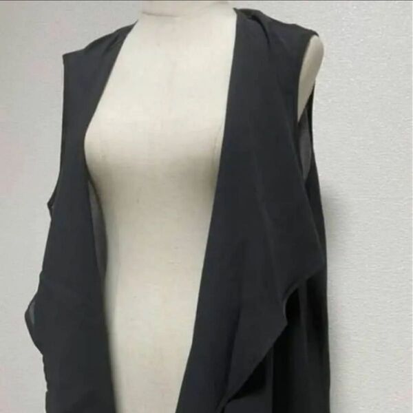 【最終価格】シフォン ロングジレ マキシジレ