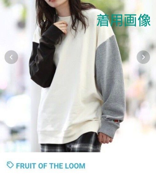 【FRUIT OF THE LOOM】 スウェットカットソー