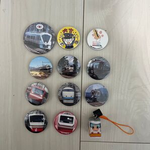 鉄道缶バッチ 当たり景品
