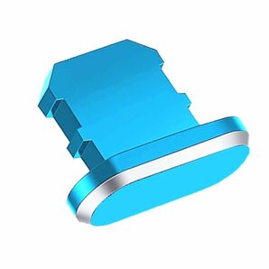 【新品・未使用・匿名配送】iPhone・iPad 差込口保護キャップ ブルー