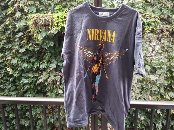 NIRVANA バンドT (XLサイズ程)