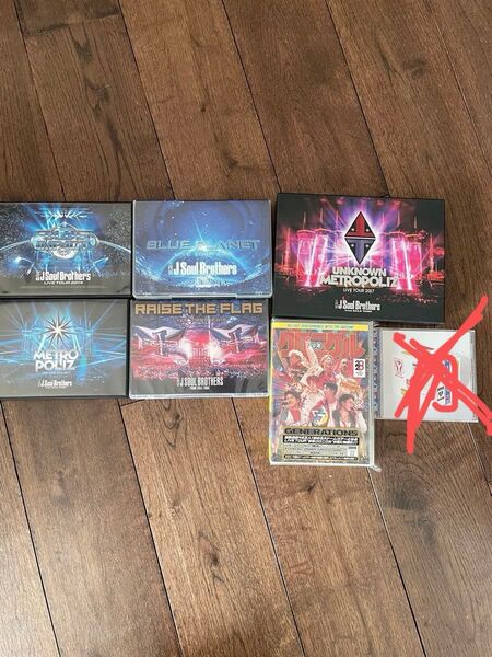 三代目 J Soul Brothers from EXILE TRIBE DVDまとめ売り!