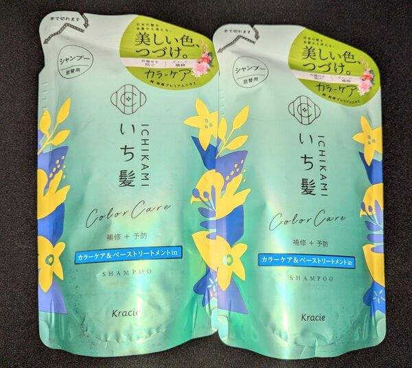 いち髪 カラーケア&ベーストリートメントinシャンプー 詰替用