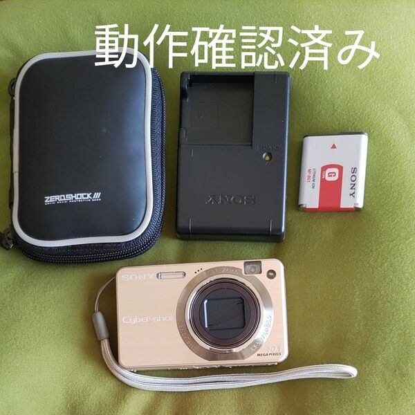 SONY Cyber-shot DSC-W170 ゴールド MEGAPIXELS