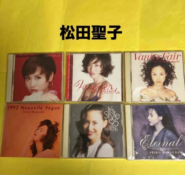 松田聖子 アルバム6枚