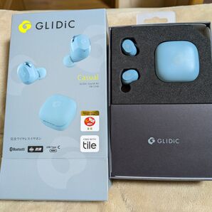 GLIDiC ワイヤレスイヤホン Air TW-5100 ライトブルー 新品未使用品