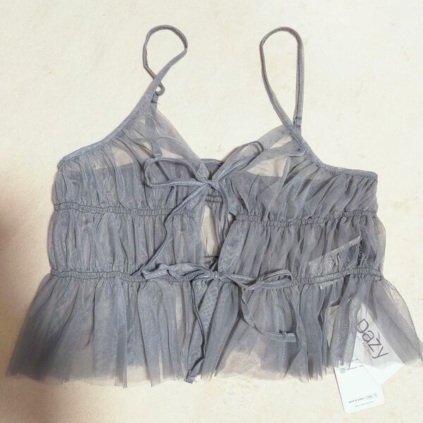 SHEIN シースルーキャミソール サマータンクトップ