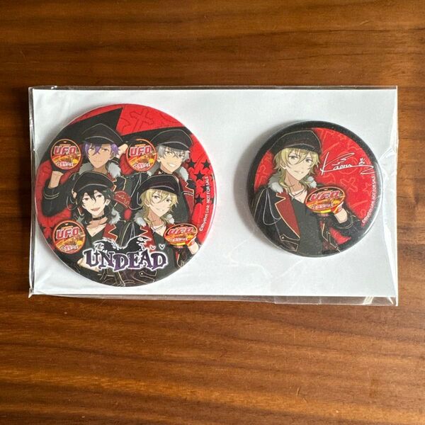 あんスタ 日清 UFO 缶バッジ UNDEAD 羽風薫