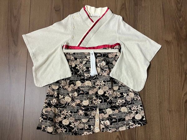 スウィートマミー 袴ロンパース 80