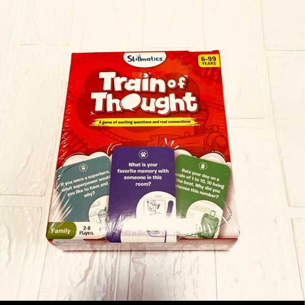 Train of Thought カードゲーム 英語版 ひらめき列車