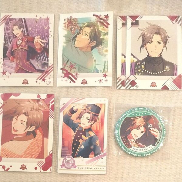 アイドルマスター SideM 神谷幸広 ぱしゃこれ 2弾 3弾 4弾 5弾 スナマイ MOIW缶バッジ セット